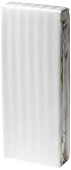 Пододеяльник Cottonika Страйп-сатин Белый 145*215см