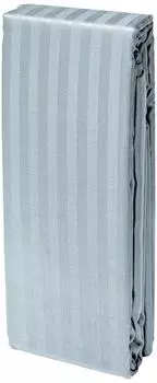 Пододеяльник Cottonika Страйп-сатин Голубой 145*215см