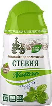 Подсластитель жидкий Bionova Стевия Nature 80г