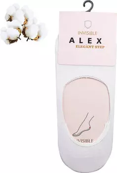 Подследники женские Alex Textile WS-5506 бесшовные белые р39-42