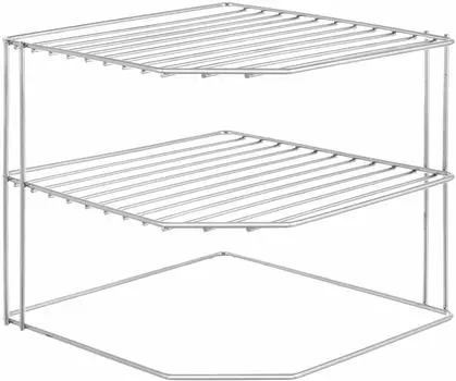 Подставка полка EL Casa для посуды угловая 23*23*20.5см