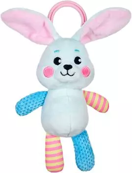 Подвеска-погремушка Жирафики с вибрацией Зайка