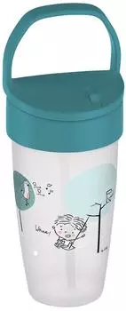 Поильник-непроливайка Lovi Lovely с трубочкой 11+ 350мл