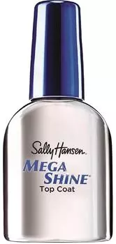 Покрытие-сушка для ногтей Sally Hansen Nailcare Mega shine с зеркальным блеском
