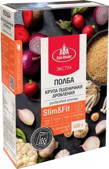 Полба Агро-Альянс дробленая 5пак*80г. Доставим до двери!