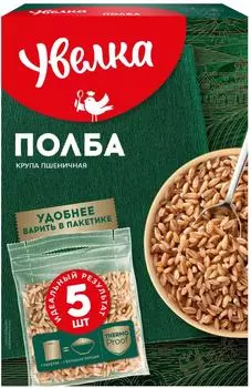Полба Увелка 5пак*80г - Vprok.ru Перекрёсток