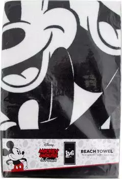 Полотенце Disney Love серое 70*140см