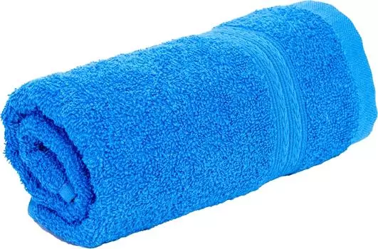 Полотенце махровое Cottonika Стандарт голубое 70*140см