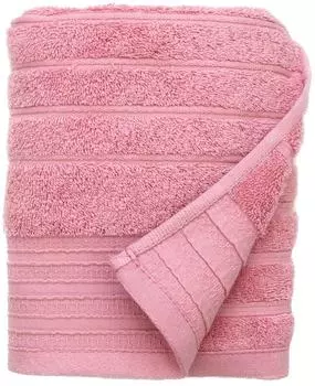 Полотенце Страйп пудровое 100*150см