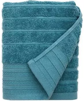 Полотенце Страйп серо-зеленое 70*130см