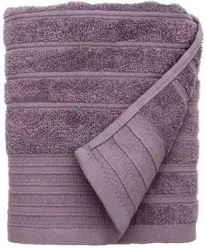 Полотенце Страйп серый опал 100*150см