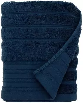 Полотенце Страйп темно-синее 30*60см