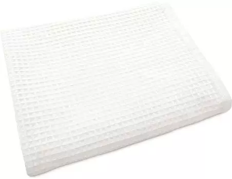 Полотенце вафельное Cottonika молочное 100*150см