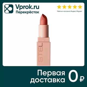 Помада для губ Stellary Long Lasting Lipstick устойчивая Tropical nude Тон 22