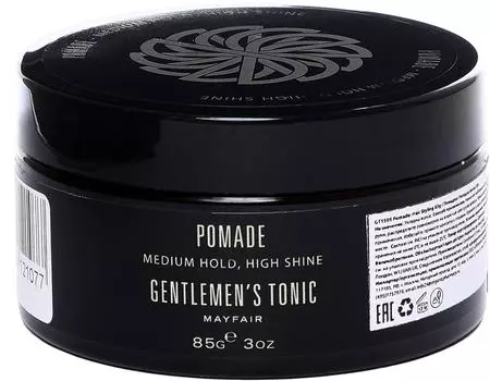 Помада для волос Gentlemens tonic Укладка волос 85мл