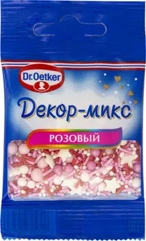 Посыпка кондитерская Dr.Oetker Микс 10г