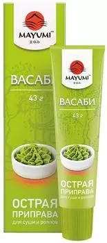 Приправа Mayumi Васаби острый 43г