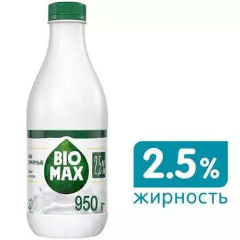 Продукт кефирный BioMax 2.5% 950мл