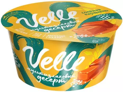 Продукт мультизлаковый Velle Десерт Соленая карамель 130г