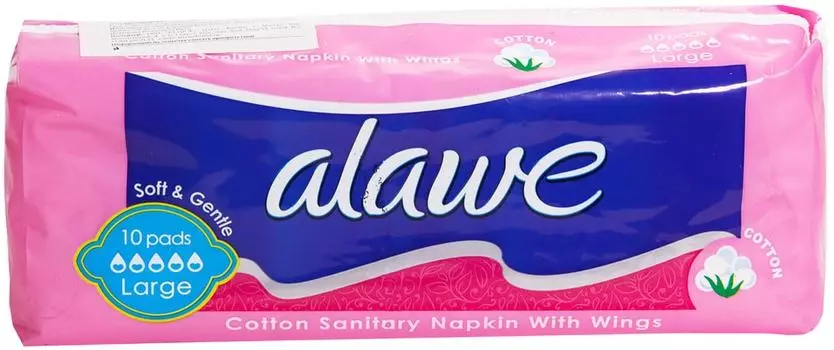 Прокладки Alawe Soft and Gentle Large 10шт