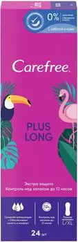 Прокладки Carefree plus Long ежедневные 24шт
