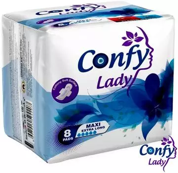 Прокладки Confy Lady Maxi Extra Long 8штс доставкой!