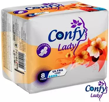 Прокладки Confy Ultra Long 8шт - Vprok.ru Перекрёсток