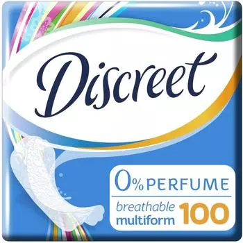 Прокладки Discreet Air Multiform ежедневные 100шт
