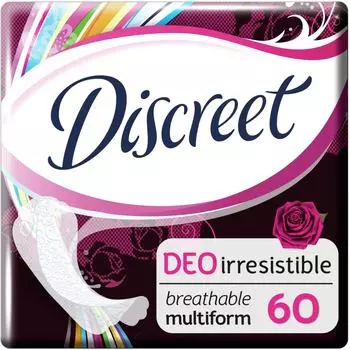 Прокладки Discreet Deo Irresistible Multiform ежедневные 60шт