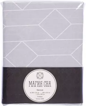 Простыня Магия сна 148*215см в ассортименте