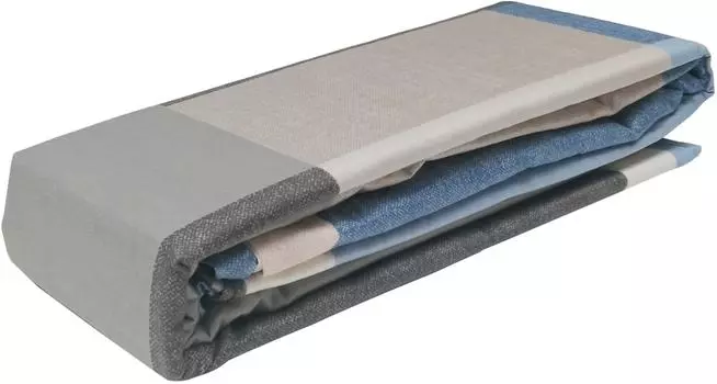 Простыня PiCassa 335 на резинке сатин набивной 180*200см