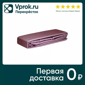 Простыня PiCassa сатин пыльная роза 180*215см