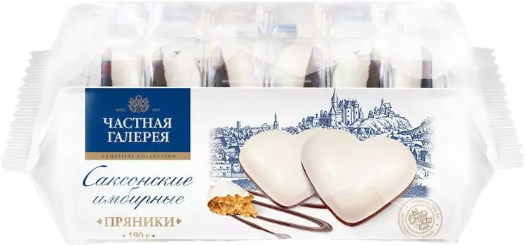 Пряники Частная Галерея Саксонские имбирные 190г