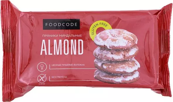 Пряники Foodcode Зимние без глютена 160г