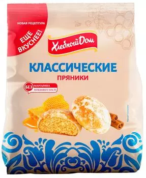 Пряники Хлебный Дом Классические 300г. Закажите онлайн!