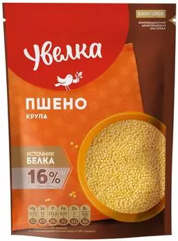 Пшено Увелка шлифованное 400г - Vprok.ru Перекрёсток