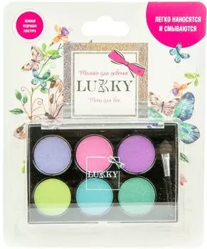 Пудровые тени для век Lukky Неон 78г