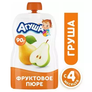 Пюре Агуша Груша 90г