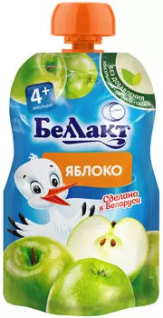 Пюре Беллакт Яблоко с 4 месяцев 90г