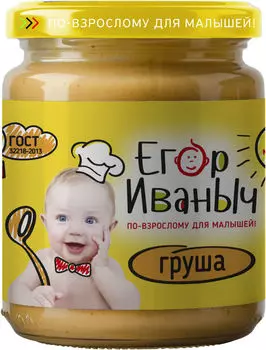 Пюре Егор Иваныч Груша 100г