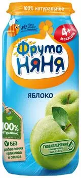Пюре ФрутоНяня из яблок 250г - Vprok.ru Перекрёсток
