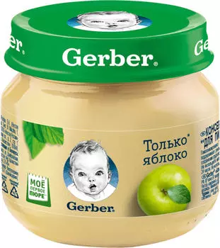 Пюре Gerber Яблоко 80г
