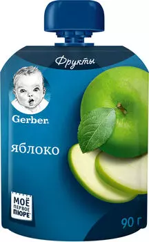 Пюре Gerber Яблоко 90г