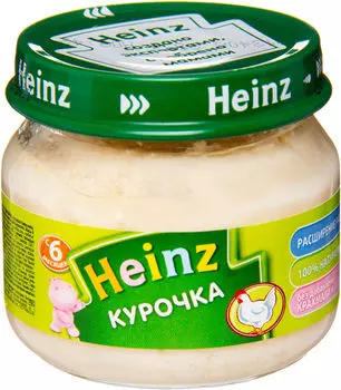 Пюре Heinz Курочка 80г