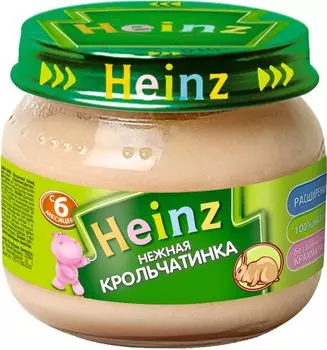 Пюре Heinz Нежная крольчатинка 80г