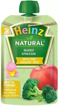 Пюре Heinz Яблоко брокколи 90г