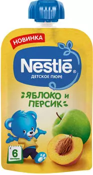 Пюре Nestle из Яблок и персиков 90г