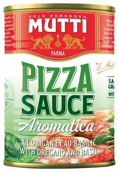 Пюре томатное Mutti Pizza sauce Aromatizzata 400г