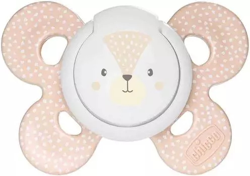 Пустышка Chicco Котики 6-16 месяцев