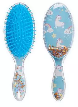 Расческа для волос Bradex Радужные единороги массажная